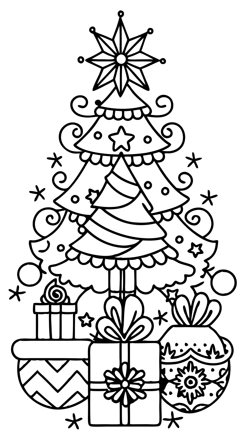 coloriages de Noël gratuits pour adultes